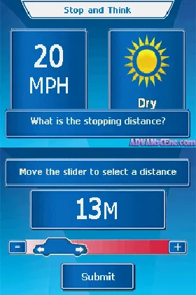 How to Pass Your Driving Test (Europe) screen shot game playing